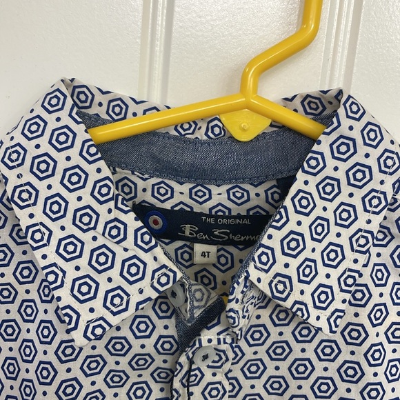 Ben Sherman “The Original” Buttoned Down Dress Shirt 4T - Picture 2 of 7